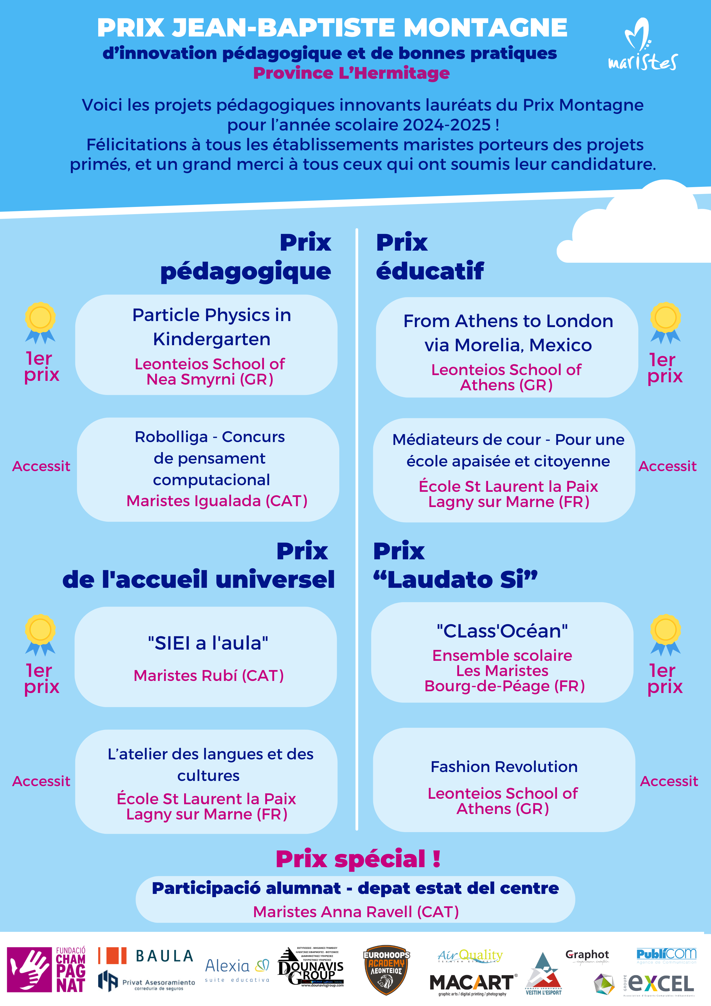 Visuel : Laurats Prix Montagne 2024-2025
